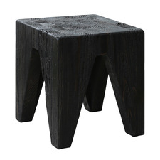 Fitzwilliam Recycled Pine Wood Accent Stool