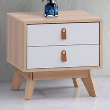 Riley 2 Drawer Bedside Table