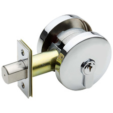 Gainsborough Double Cylinder Deadbolt with Latch