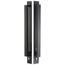 Omni Back to Back Double Cylinder Entrance Pull Handle Lock Set