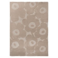 Light Beige Unikko Hand-Tufted Pure New Wool Rug
