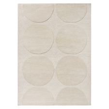 Natural Isot Kivet Hand-Tufted Pure New Wool Rug