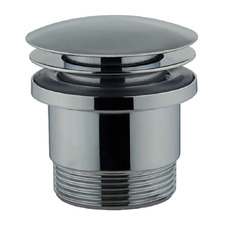 32-40mm Brass Dome Pop-up Waste
