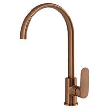 Saffron Gooseneck Kitchen Sink Mixer