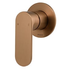 Saffron 80mm Shower Wall Mixer