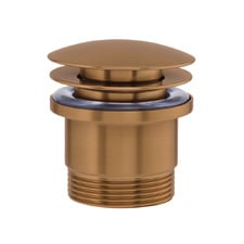 32-40mm Brass Dome Universal Pop-Up Waste