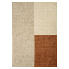 Copper Blox Hand-Tufted Wool Rug