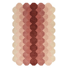 Pink Hive Hand-Tufted Wool Rug