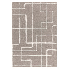Grey Ada Hand-Tufted Wool Rug