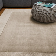 Sand Ascot Hand-Woven Wool & Viscose Rug
