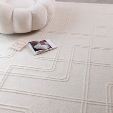 Ivory Ada Hand-Tufted Wool Rug