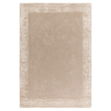 Putty Ascot Hand-Woven Wool & Viscose Rug