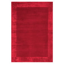 Red Ascot Hand-Woven Wool & Viscose Rug