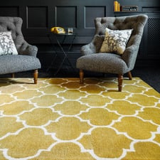 Ochre Albany Hand-Tufted Wool Rug