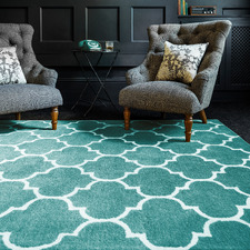 Duck Egg Albany Hand-Tufted Wool Rug