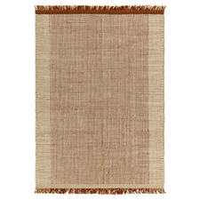 Rust Avalon Hand-Woven Wool Rug