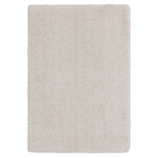 Off White Barnaby Hand-Woven Microfibre Rug