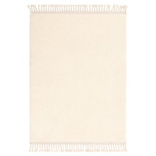 Cream Fes Microfibre Rug