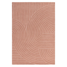 Blush Hague Arch Hand-Tufted Wool Rug