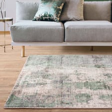 Green Gatsby Hand-Woven Viscose Rug