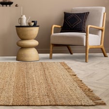Natural Grove Flat Weave Jute Rug