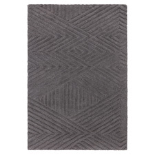 Charcoal Hague Chevron Hand-Tufted Wool Rug