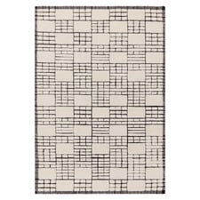 Black Empire Hand-Tufted New Zealand Wool Rug