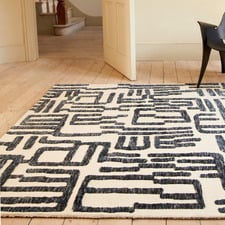 Mason Script Microfibre Rug