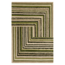 Forest Matrix Hand-Tufted Wool & Viscose Rug