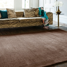 Chocolate York Hand-Woven Wool Rug