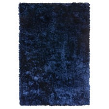 Navy Whisper Table-Tufted Rug