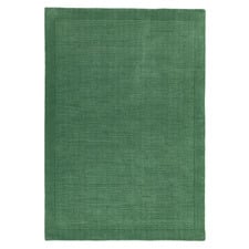 Forest Green York Hand-Woven Wool Rug