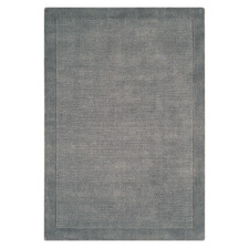 Grey York Hand-Woven Wool Rug