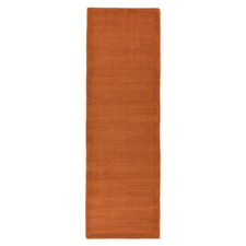 Terracotta York Hand-Woven Wool Runner
