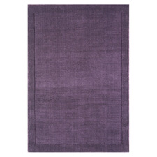Purple York Hand-Woven Wool Rug