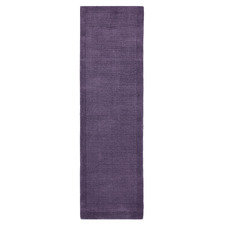Purple York Hand-Woven Wool Runner