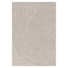 Silver Hague Arch Hand-Tufted Wool Rug