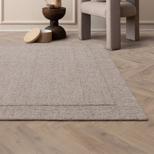 Beige Larson Hand-Tufted Wool Rug