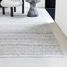 Steel Abbus Hand-Woven Boucle Rug