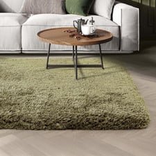 Sage Plush Hand-Woven Rug