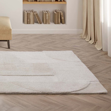 Ivory Tova Geometric Rug