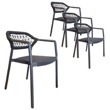 Eognah Outdoor Dining Chairs (Set of 4)