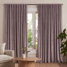 Eton Room Darkening Multi Header Single Panel Curtain