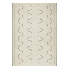 Bone Aligned Machine Washable Rug