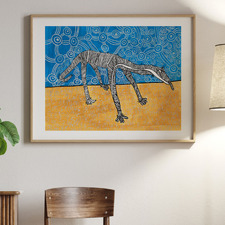Bush Food Dreaming Framed Paper Print Wall Art