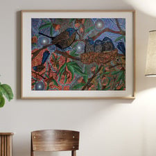 Six Seasons Dreaming Framed Paper Print Wall Art