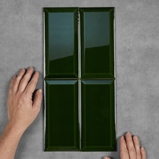 Fulham Gloss Heritage Green Subway Ceramic Tile