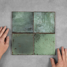 Amelia Jade Square Ceramic Tile