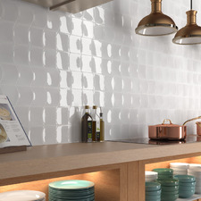 Riley Wave Ceramic Tile