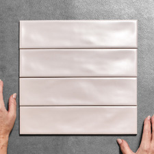 Stella Pink Subway Ceramic Tile